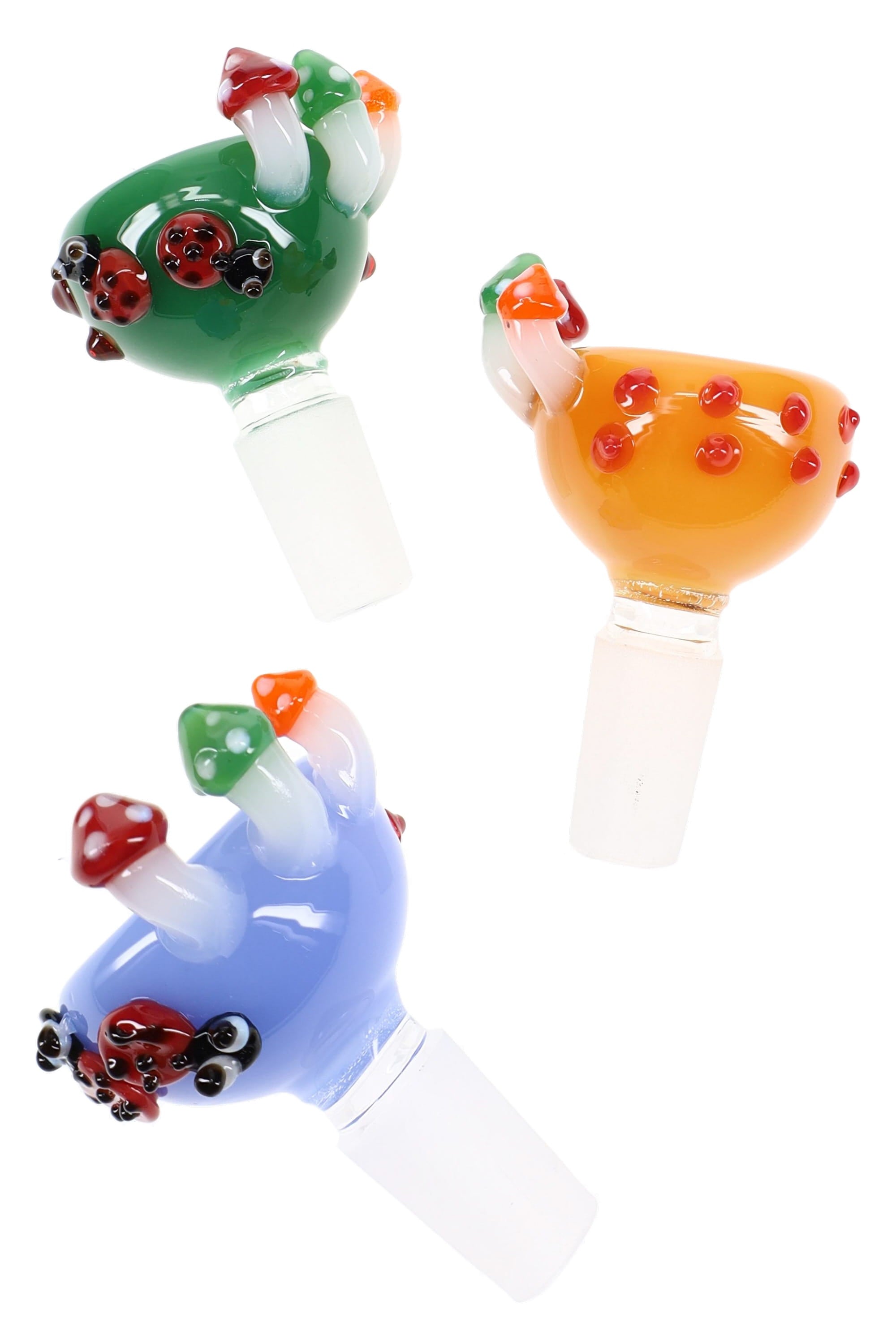 14.5 mm Male Colorful Glass Bowl “Character Pack” – Assorted
